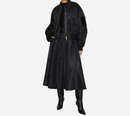 JUN-DOUBLE WAISTED MA-1 SKIRT