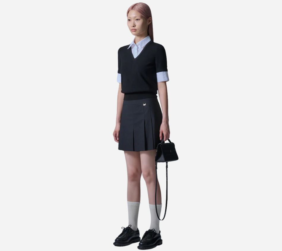 JUN-PLEATED SHORTS