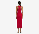 COU-SCUBA 90'S RIB LONG DRESS