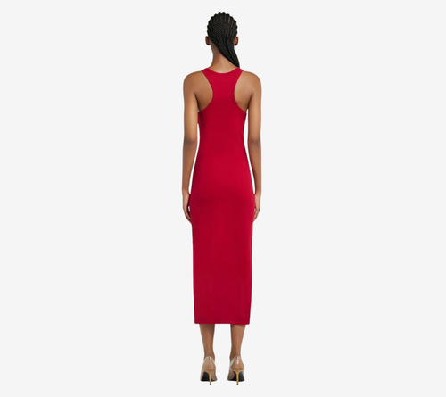 COU-SCUBA 90'S RIB LONG DRESS