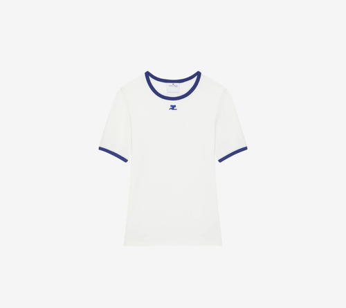 COU-SIGNATURE CONTRAST T-SHIRT
