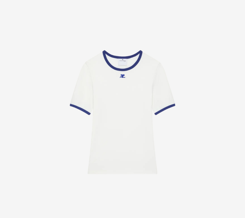 COU-SIGNATURE CONTRAST T-SHIRT
