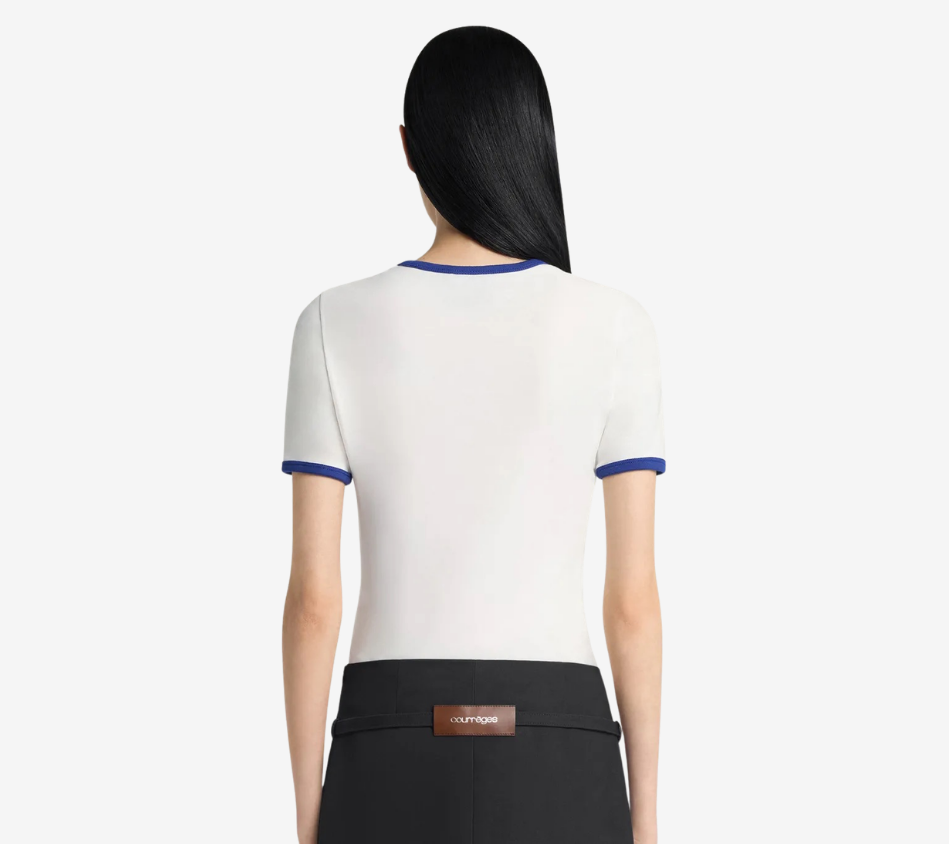 COU-SIGNATURE CONTRAST T-SHIRT