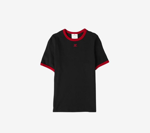 COU-SIGNATURE CONTRAST T-SHIRT