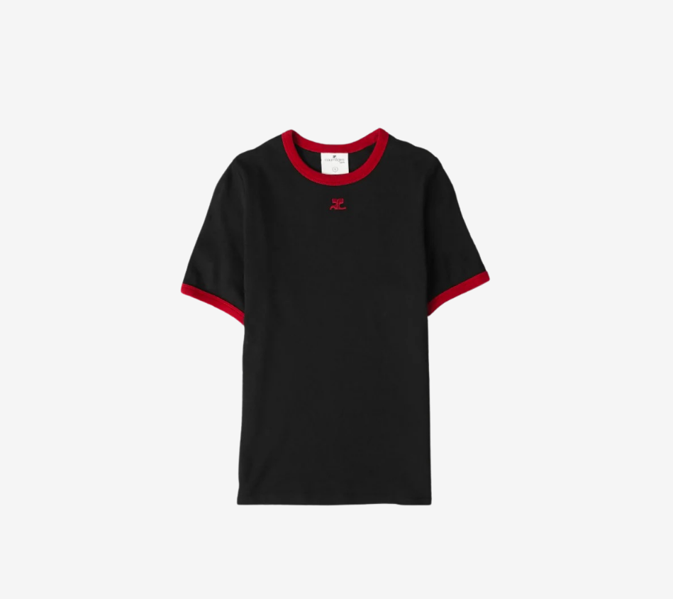 COU-SIGNATURE CONTRAST T-SHIRT