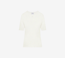 COU-SOLAR LIGHT RIB SS SWEATER