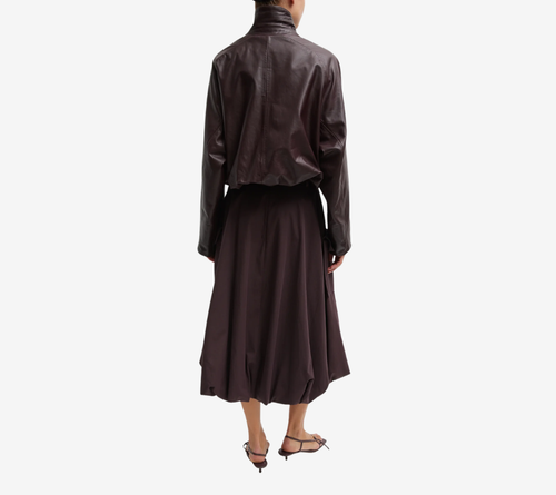CHÂN VÁY BUBBLE VẢI TWILL TIB-BIO