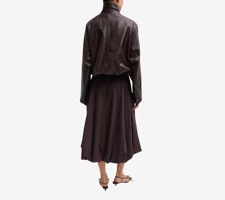 CHÂN VÁY BUBBLE VẢI TWILL TIB-BIO