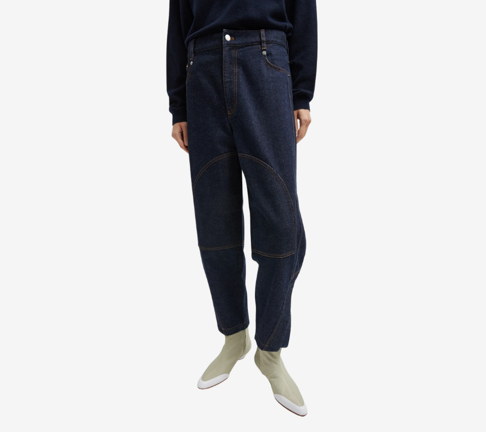 TIB-INDIGO DENIM EARL JEAN