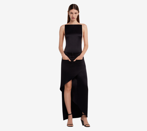 COU-INFINITY HERITAGE SATIN SKIRT
