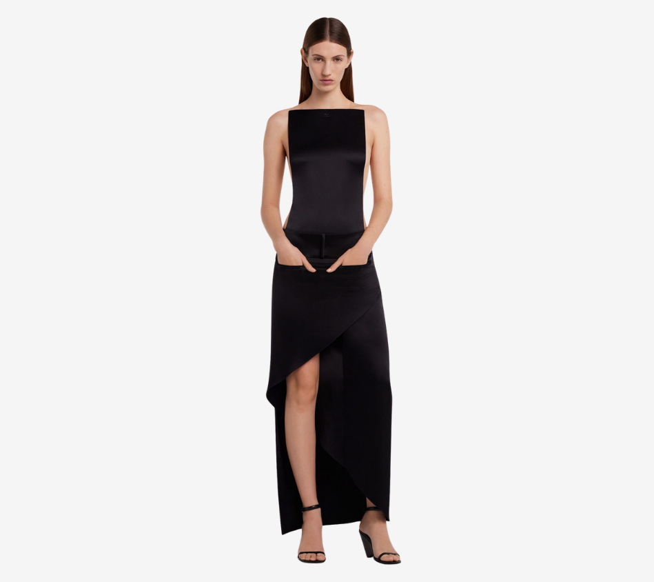 COU-INFINITY HERITAGE SATIN SKIRT
