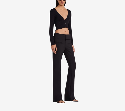 COU-SOLAR LIGHT RIB CARDIGAN