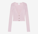 COU-SOLAR LIGHT RIB CARDIGAN