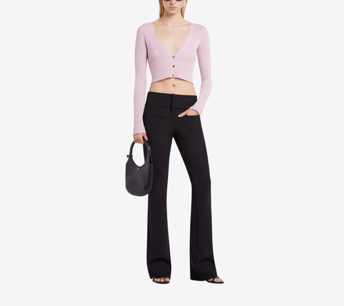 COU-SOLAR LIGHT RIB CARDIGAN