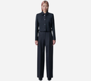 JUN-COLLAR DETACHABLE CROP JACKET