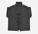 ÁO KIỂU CỔ ĐỔ CHẤT LIỆU GAN-STRETCH COTTON