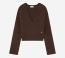 GAN-WOOL YAK MIX CỔ CHỮ V SÂU