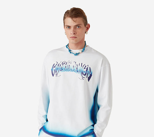 ÁO THUN DÀI TAY CSB-SPRAY DYE LOANG MÀU LOGO PHAI MÀU
