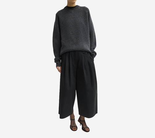 QUẦN DÀI LỬNG XẾP LY GẤP BA TIB-BIO TWILL