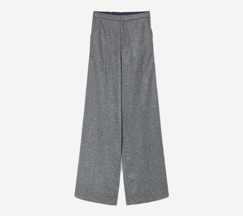 FOT-WOOL CLOTH PALAZZO PANTS