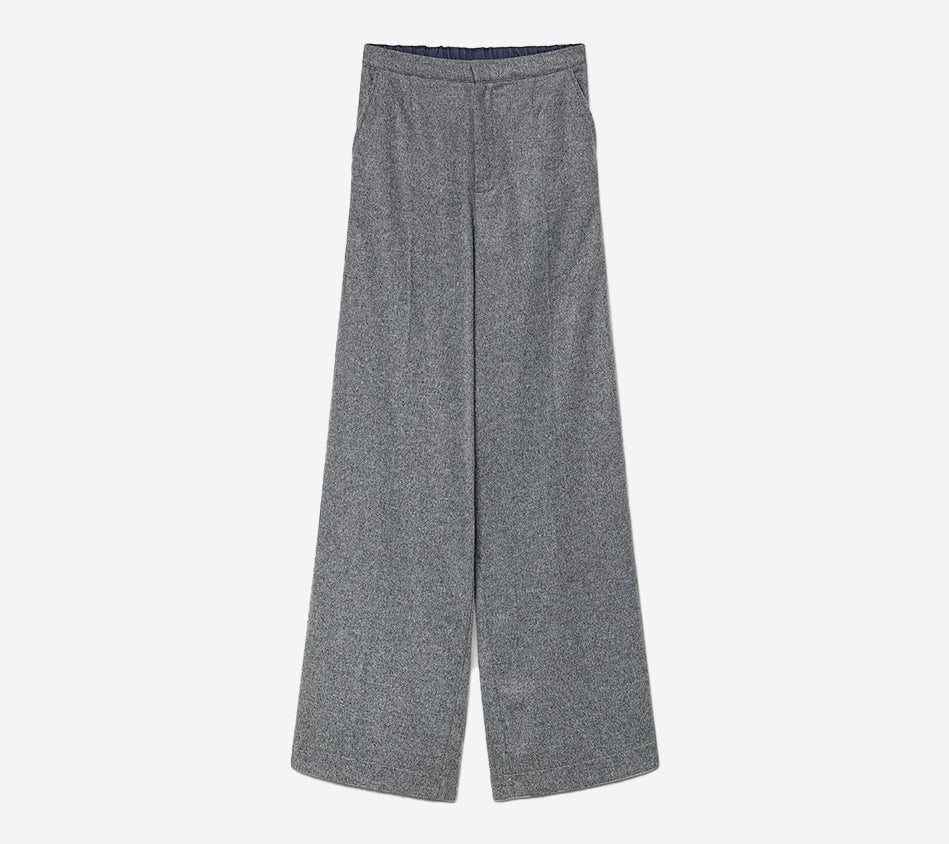 FOT-WOOL CLOTH PALAZZO PANTS