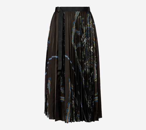 CHÂN VÁY HỌA TIẾT PAISLEY SAC