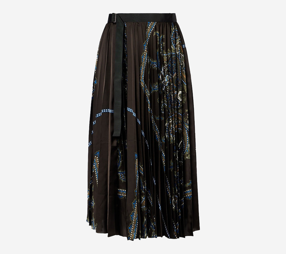 CHÂN VÁY HỌA TIẾT PAISLEY SAC