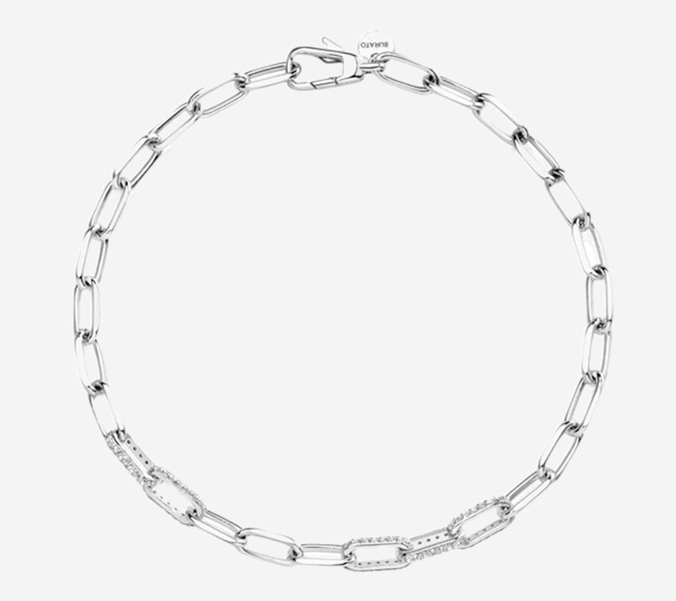 BRT-BRACELET CHAIN FINE WHITE Số sê-ri AAB39387 Vàng Khối lượng tịnh 5,7 g
