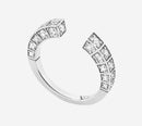 BRT-RING LINEA BOLD FULL DIAMOND WHITE Số seri AAB34757 Khối lượng vàng thực 3,8 g