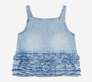 ÁO JEANS GAN-SOFT CÓ BÈO NHÚN
