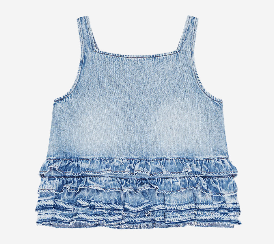 ÁO JEANS GAN-SOFT CÓ BÈO NHÚN
