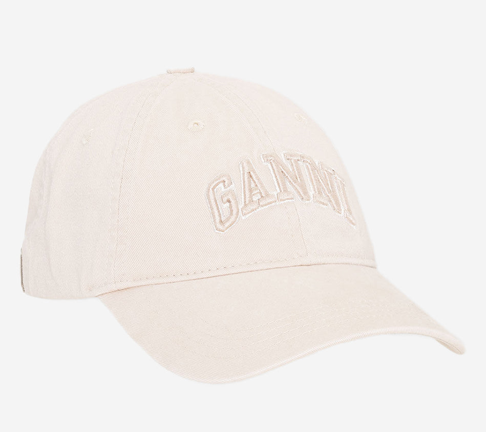 MŨ LƯỠI TRAI VẢI BỐ COTTON GAN-WASHED THÊU HỌA TIẾT