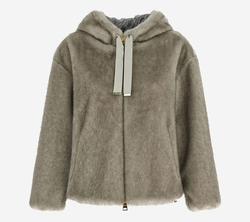 ÁO KHOÁC BOMBER NỮ GIẢ LÔNG THÚ