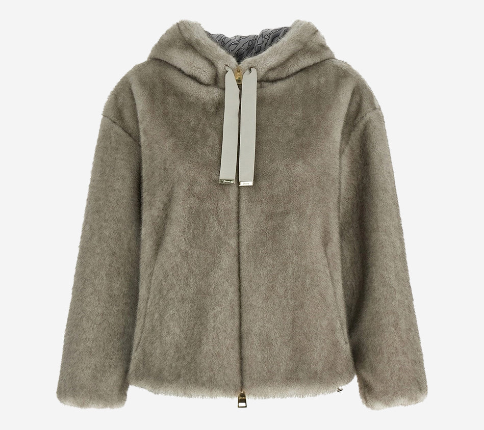 ÁO KHOÁC BOMBER NỮ GIẢ LÔNG THÚ
