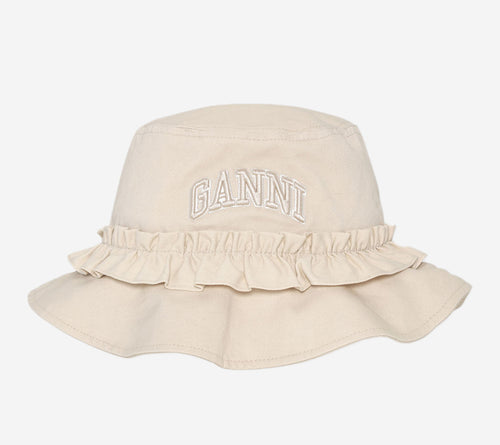 MŨ BUCKET VẢI BỐ COTTON GAN-WASHED CỠ XS/S
