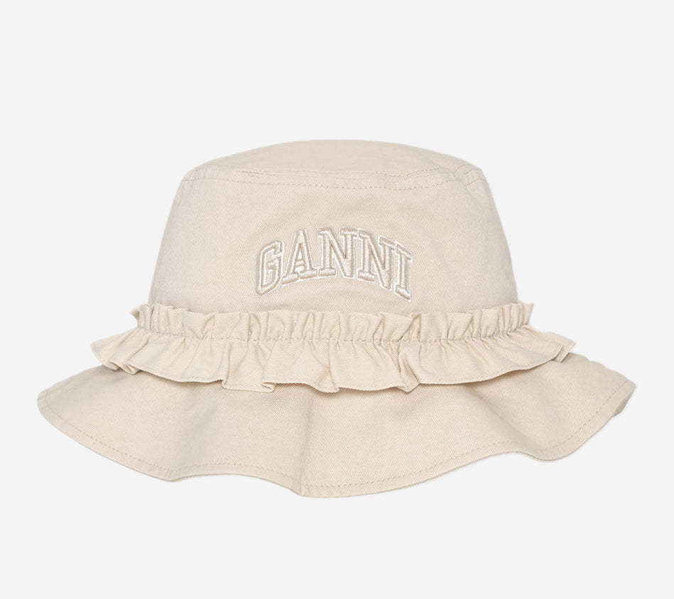 MŨ BUCKET VẢI BỐ COTTON GAN-WASHED CỠ XS/S