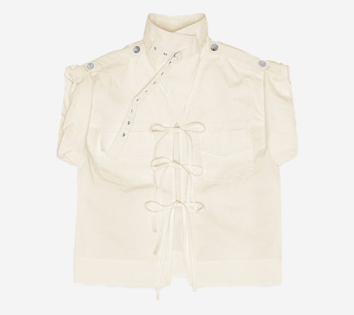 ÁO KIỂU CỔ ĐỔ CHẤT LIỆU COTTON CO GIÃN GAN