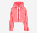 KRJ-CROP ICONIC MILANO IN MAT NYLON