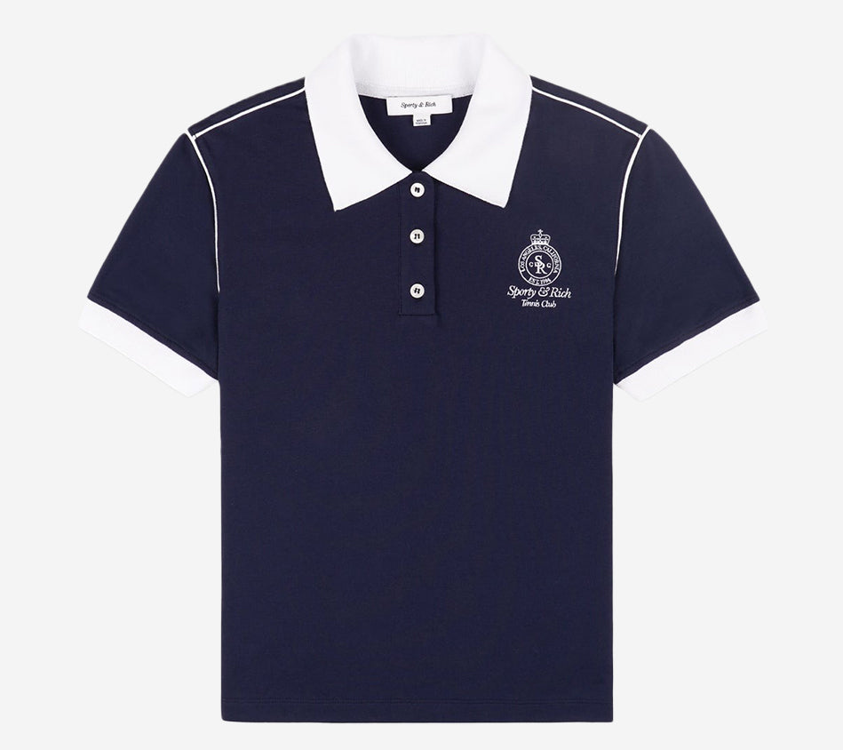 ÁO POLO VẢI PIQUE SPR-CROWN 70S