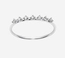 BRT-RING TRẮNG SOLITAIRE DÀI TRẮNG Mã số AAB50524 Khối lượng vàng ròng 0,92 g