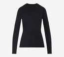 JIL-3-PACK TOPS WITH EMBROIDERED LOGO ON BACK NECK: CREW NECK LONG SLEEVES, CREW NECK SHORT SLEEVES AND CREW NECK TANK