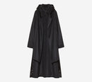 FOT-WOOL MOHAIR CLOTH HOODED ASTRAKHAN EFFECT COAT