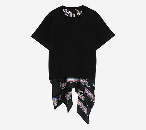 ÁO PULLOVER HỌA TIẾT PAISLEY PHỐI CÙNG VẢI VEST