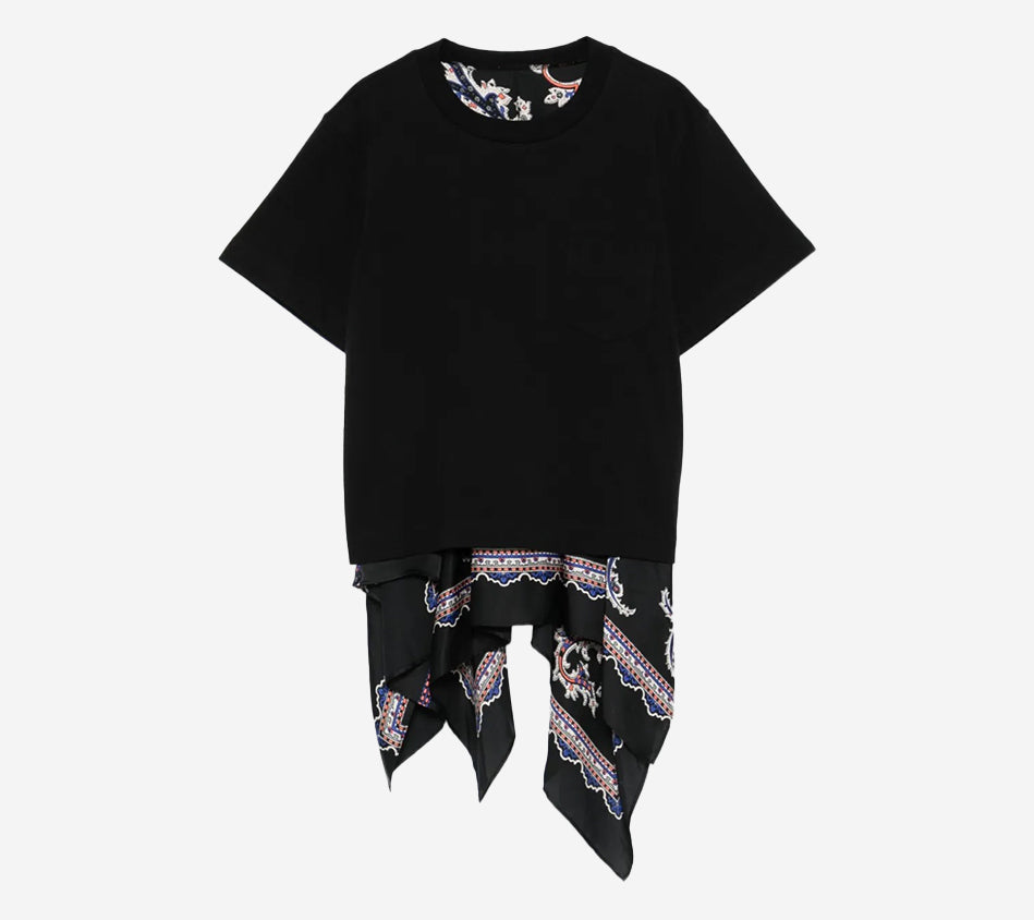 ÁO PULLOVER HỌA TIẾT PAISLEY PHỐI CÙNG VẢI VEST