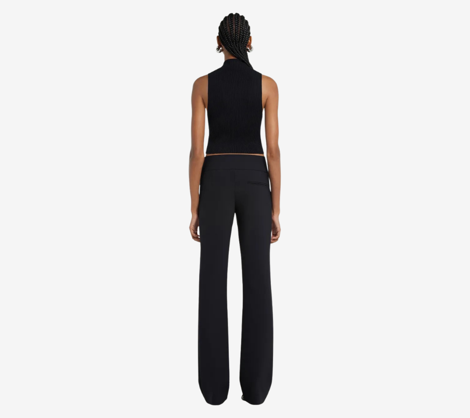 COU-MOCKNECK LIGHT RIB TOP