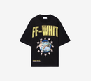 OWH-FRESCO STAR OVER S/S TEE BLACK - LIGHT Y)