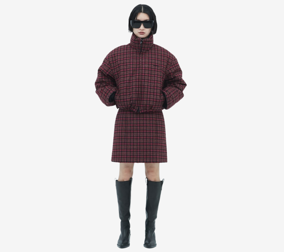 JUN-REVERSIBLE CROP DOWN JUMPER