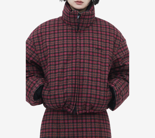 JUN-REVERSIBLE CROP DOWN JUMPER