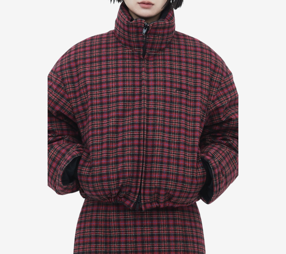 JUN-REVERSIBLE CROP DOWN JUMPER