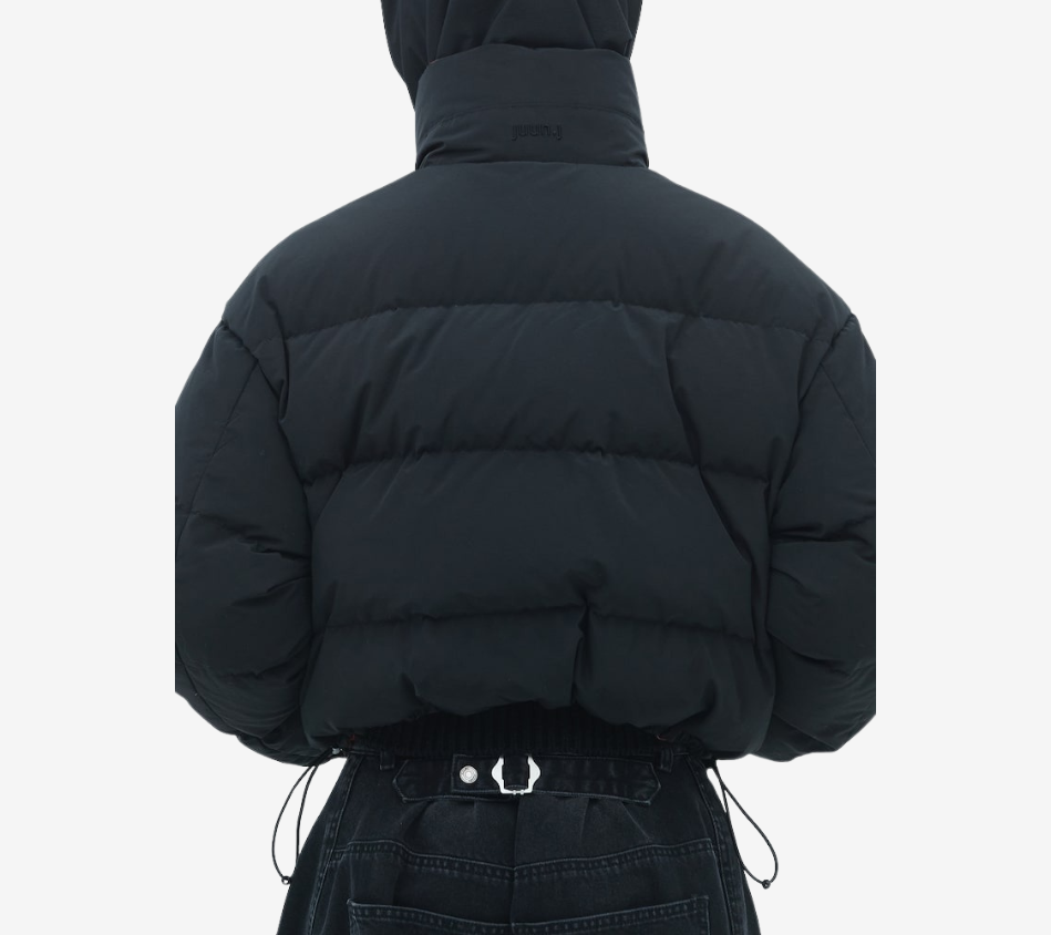 JUN-REVERSIBLE CROP DOWN JUMPER